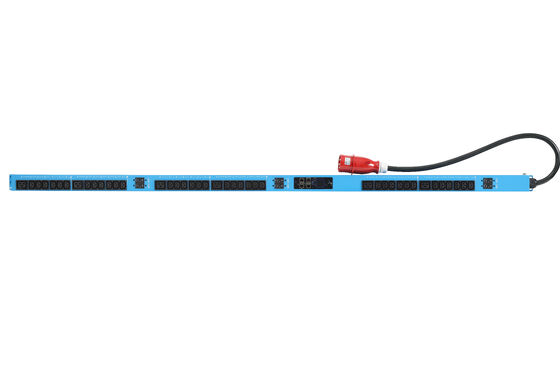 32A 380V 415V Metered Switched PDU 36 C13 6 C19 SNMP Per Outlet Monitoring Rack Mount