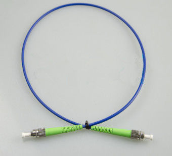 20meters 30meters 23dB Armored PM Fiber Optic Patch Cord With FC APC Connectors 3mm Coring Fiber