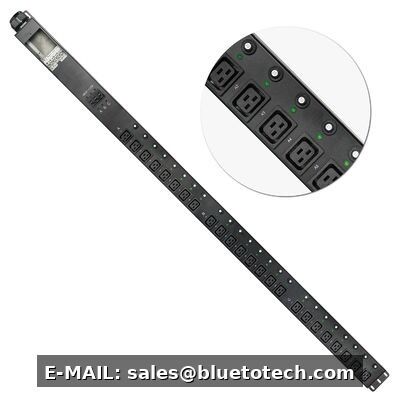 125A High Power PDU 415V Three Phase C13 C19 Outlet Rack Power Distribution Unit ETL CE Certified