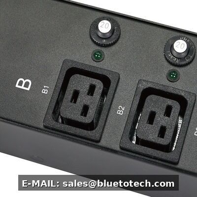 125A High Power PDU 415V Three Phase C13 C19 Outlet Rack Power Distribution Unit ETL CE Certified