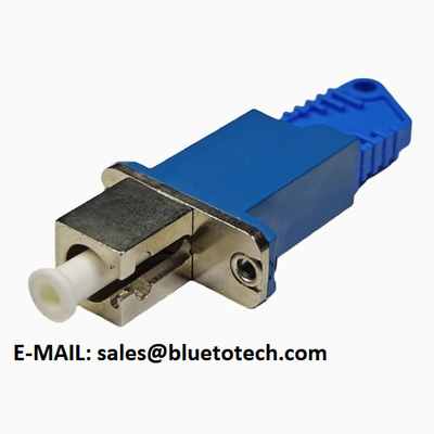 Glasfaseradapter E2000/UPC zu LC/UPC Hybrid Adapter Einzelmodell Blaue Farbe Simplex E2000 zu LC Einzelmodus Simplex Glasfaseradapter