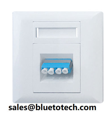 Wandbergkasten-Faserfrontplatte des LC-Viererkabeladapters FTTH