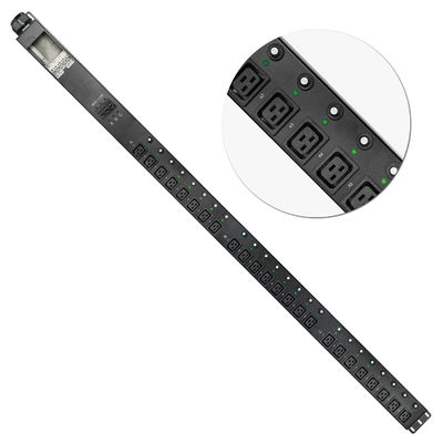Faser-Optikzusätze C13 C19 der hohen Leistung 125A PDU-Stromverteiler